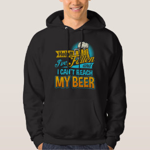 Sudadera Ayuda que he caído y no puedo llegar a mi cerveza 