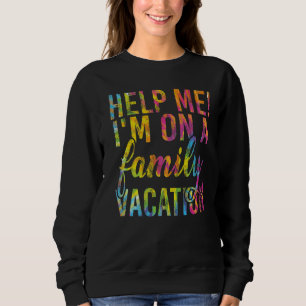 Sudadera Ayúdame estoy en una vacaciones en familia Ocean B