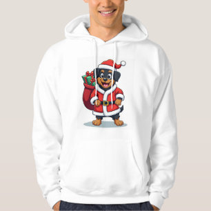 Sudadera Ayudante del Santa Rottweiler