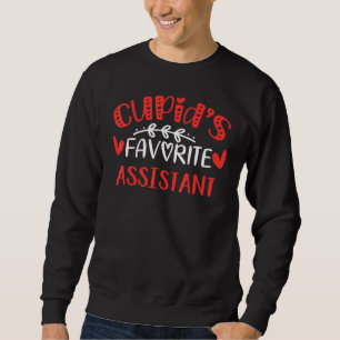 Sudadera Ayudante Favorito De Cupido S Parejas Romance Homb
