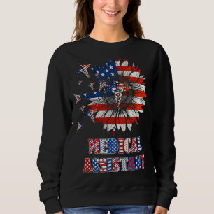 Sudadera Ayudante Médico de Sunflower Stethoscope American