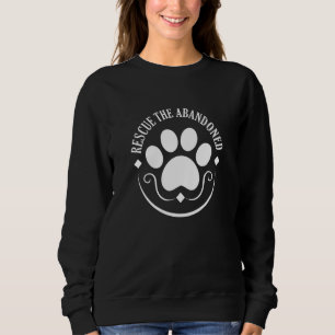 Sudadera Ayudar a los animales a rescatar a los perros gato