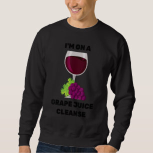 Sudadera Ayunando estoy en una vena de frutas de la cepa de