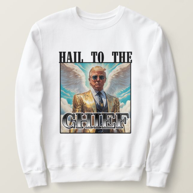 Sudadera Ayuno al jefe - Trump 2024 (Anverso del diseño)