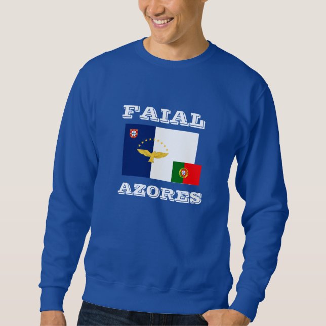 Sudadera Azores - Personalizado Faial Sweatshirt (Anverso)