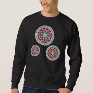 Sudadera Aztec se encuentra con la camiseta negra de los ex