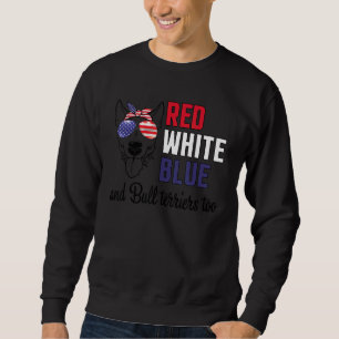 Sudadera Azul Blanco Rojo Y Territorios De Toros También Pe