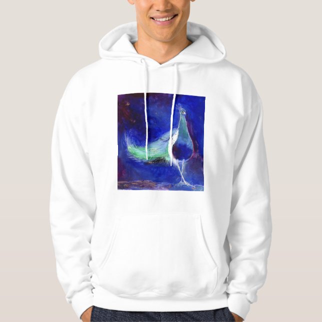 Sudadera Azul de pavo real 2013 (Anverso)