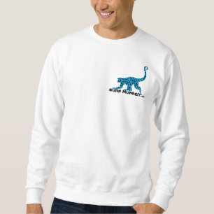 Sudadera Azul - frente de Munkey/parte posterior de