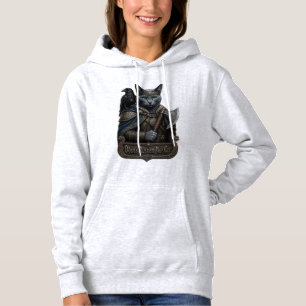 Sudadera Azul Ruso Gato Noble Odin
