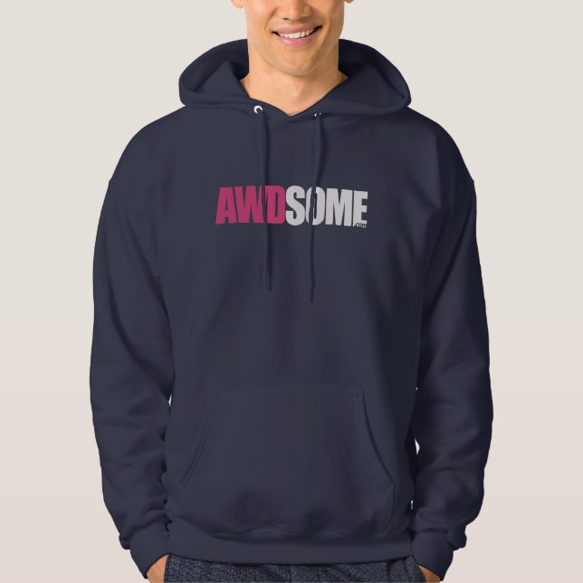 Sudadera azules marinos awdsome (Anverso)
