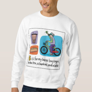 Sudadera B para Boba Crewneck Sweatshirt