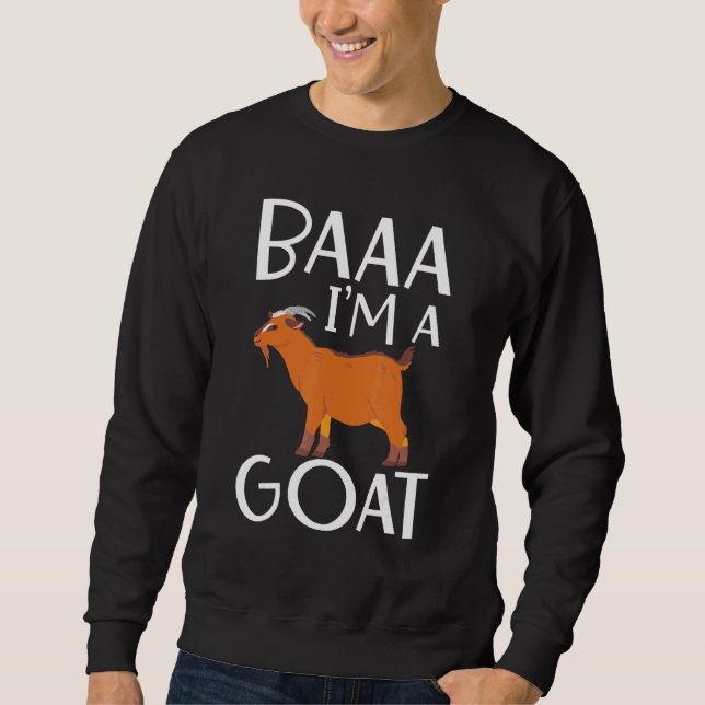 Sudadera Baaaa Soy Una Cabra Billy Goat (Anverso)