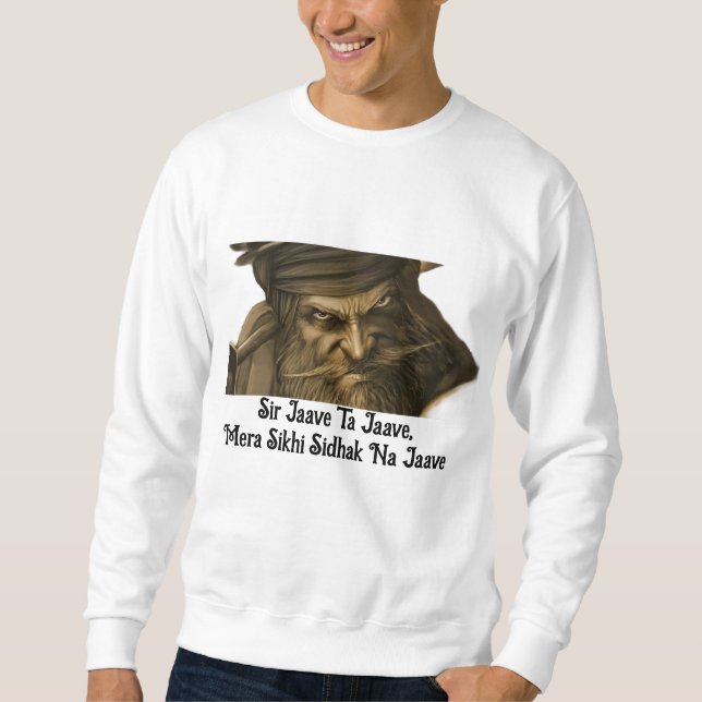 Sudadera Baba Deep Singh Ji (Anverso)