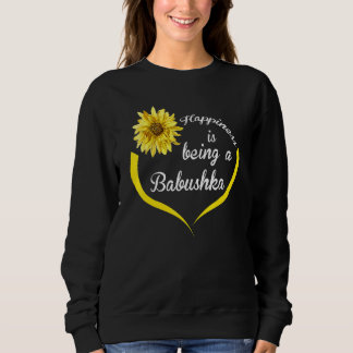 Sudadera Babushka La Felicidad Es Ser Babushka