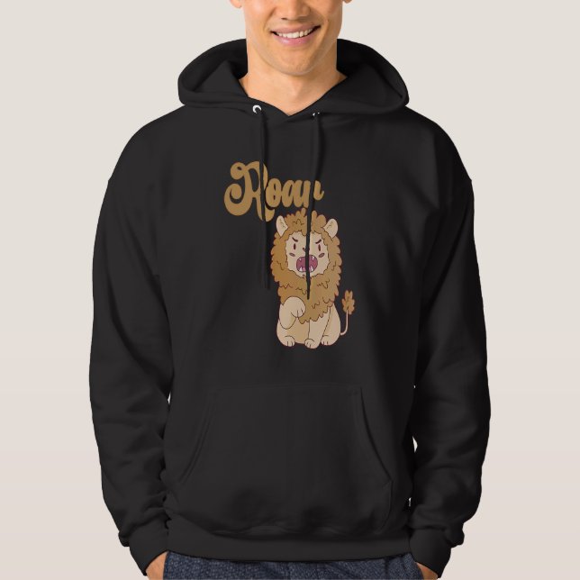 Sudadera Baby Birthday One Wild Lion Animals Celebration Bo (Anverso)