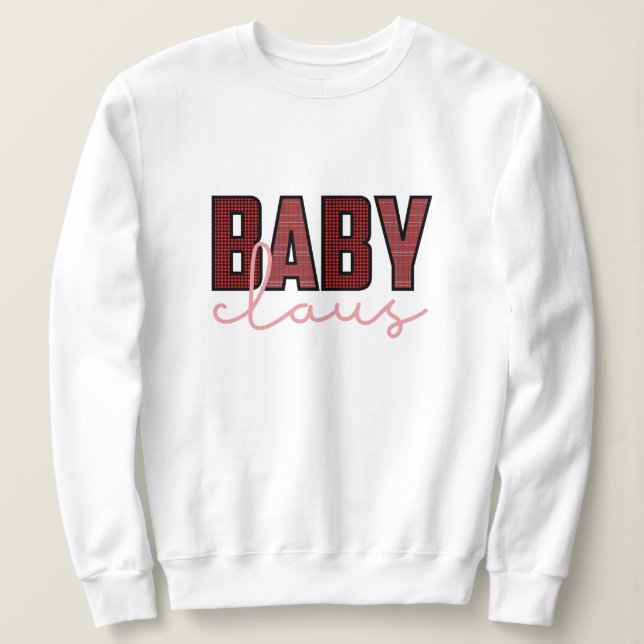 Sudadera Baby claus navidades (Anverso del diseño)