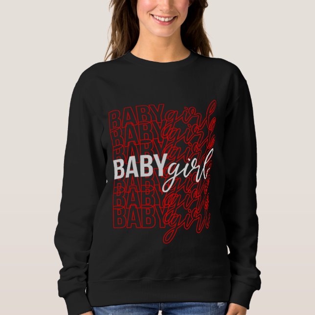 Sudadera Baby Girl Edgy Harajuku Babygirl Aesthetic Emo Sub (Anverso)