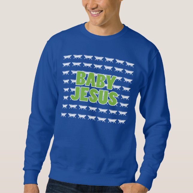 Sudadera Baby Jesus Ugly Sweshirt (Anverso)