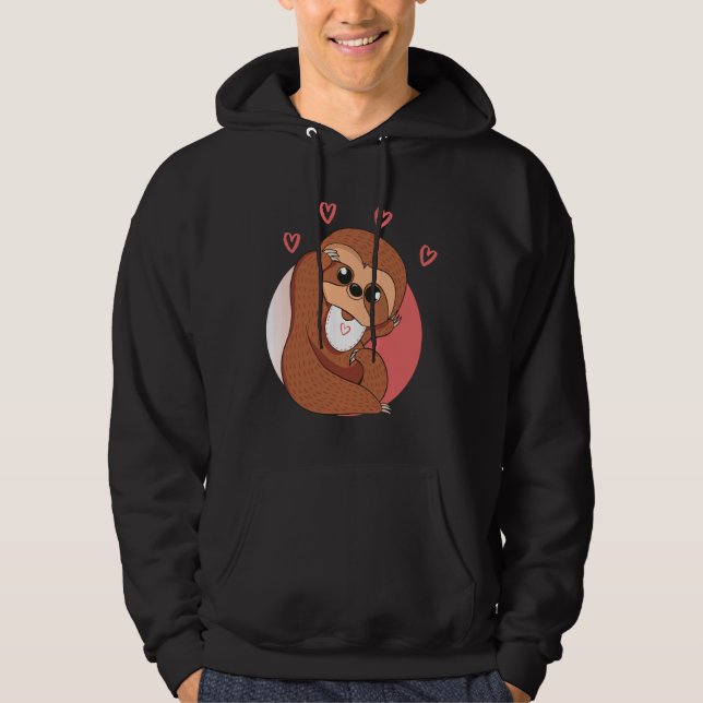 Sudadera Baby Sloth Love (Anverso)
