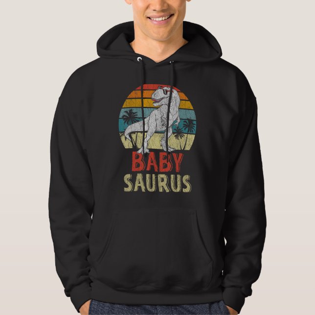 Sudadera Babysaurus T Rex Dinosaur Baby Saurus (Anverso)