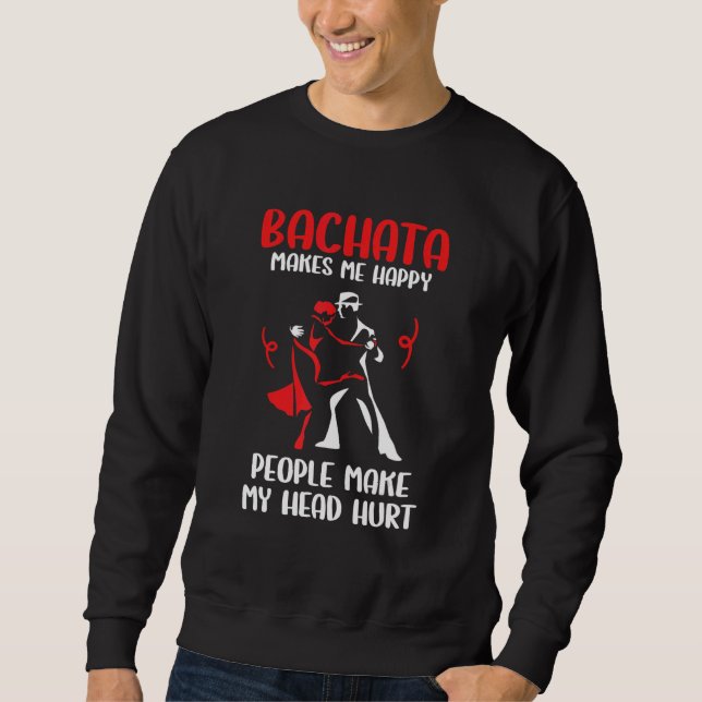 Sudadera Bachata Dancing   Bachata Dance (Anverso)