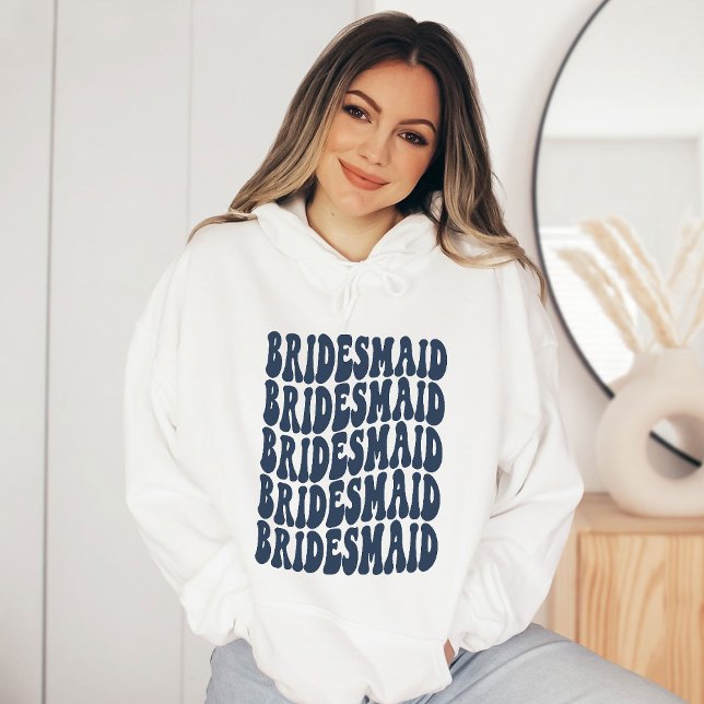 Sudadera Bachelorette azul de la Marina Retro Boho personal (Subido por el creador)