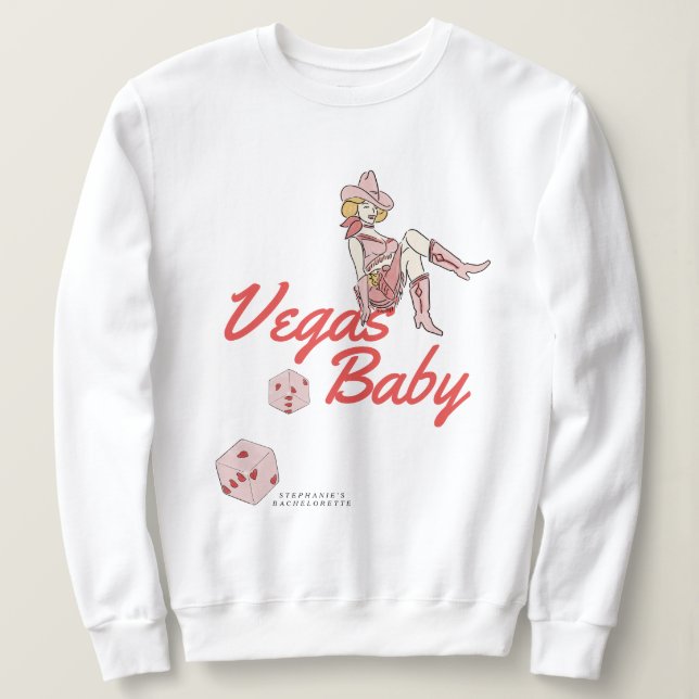 Sudadera Bachelorette de Las Vegas (Anverso del diseño)