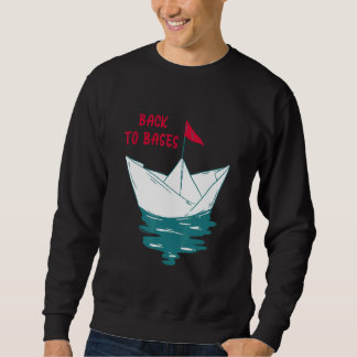 Sudadera Back To Bases And Fold More Boat Toy Paper Boat