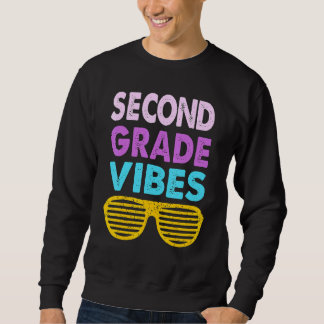 Sudadera Back To School 2nd Grade Vibes First Day Of School