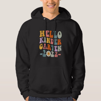 Sudadera Back to School Hello Kindergarten Squad Teachers &