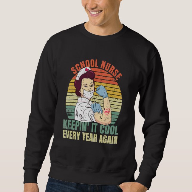 Sudadera Back to School nurse Quote for a School nurse 1 (Anverso)