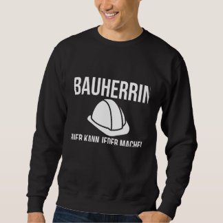 Sudadera Backprint builder construction site outfit Laying