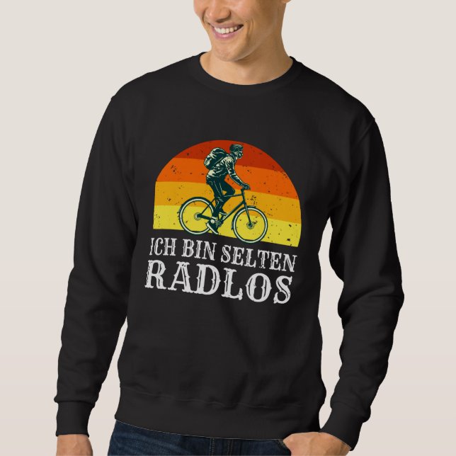 Sudadera Backprint I m rarely a cyclist bike (Anverso)