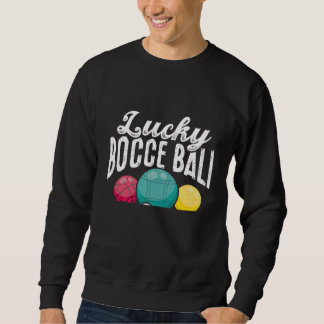 Sudadera Backprint Lucky Bocce Ball