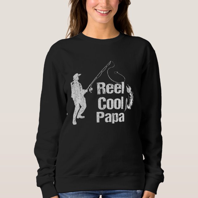 Sudadera Backprint Reel cool Papa (Anverso)