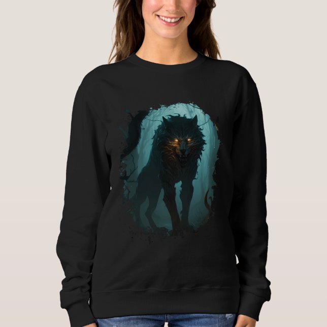 Sudadera Backprint Shadowhunters in the darkest forest a le (Anverso)