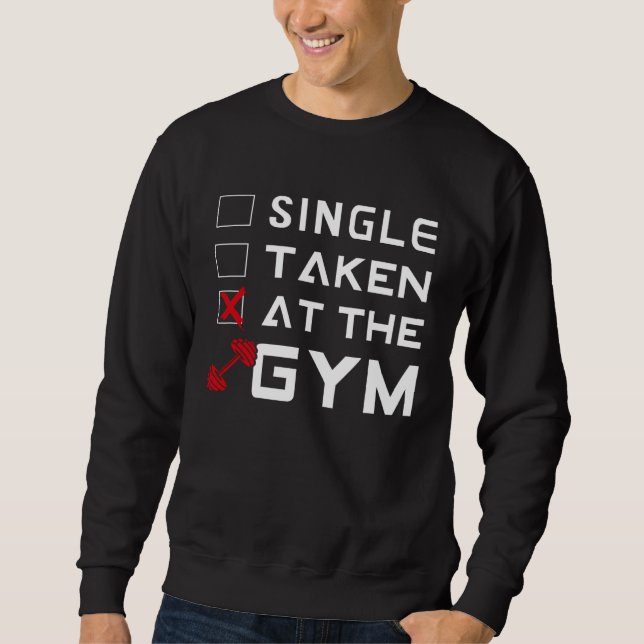 Sudadera Backprint Single Taken Gym Forgiving Gym Training (Anverso)