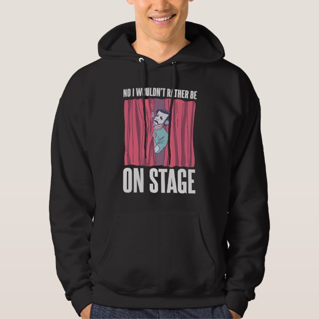 Sudadera Backstage Crew Saying (Anverso)
