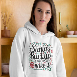 Sudadera Backup de Santa | Funny Family Navidades Tees
