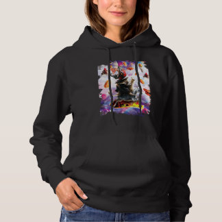 Sudadera Bacon Donut with Hot Dog Cat & Pizza Taco Burrito