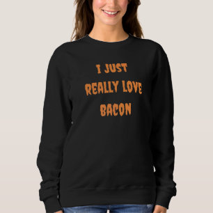 Sudadera Bacon Foodie Halloween Gótico espumoso de otoño co