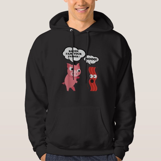 Sudadera Bacon I Am Your Father  Nooo (Anverso)