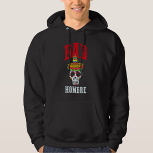 Sudadera Bad Hombre Cinco De Mayo Sugar Skull Mexican