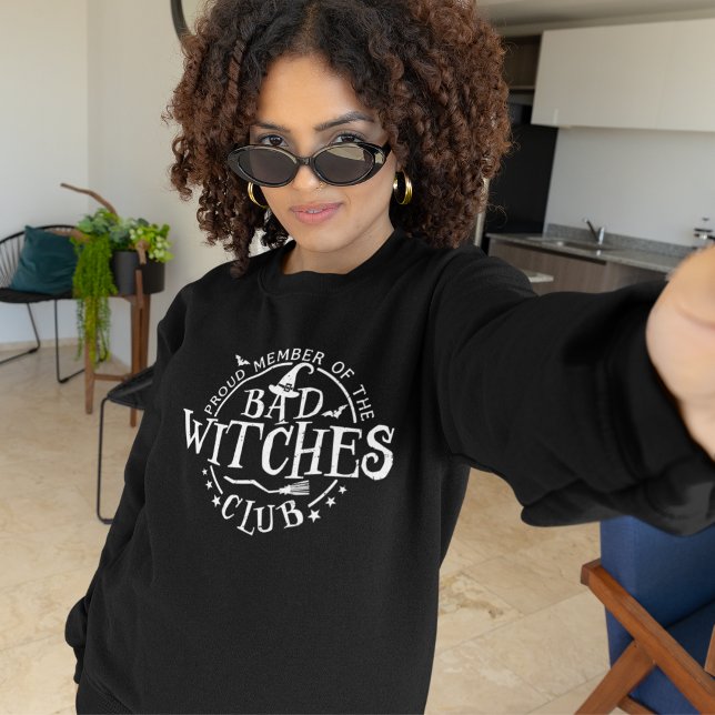 Sudadera Bad Witches Club, Fun Halloween (Subido por el creador)