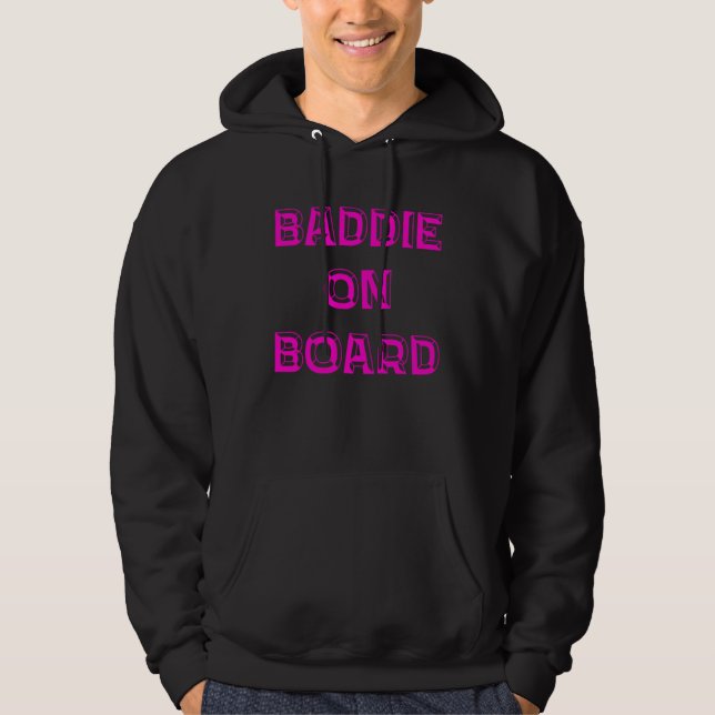 Sudadera Baddie On Board Graphic (Anverso)