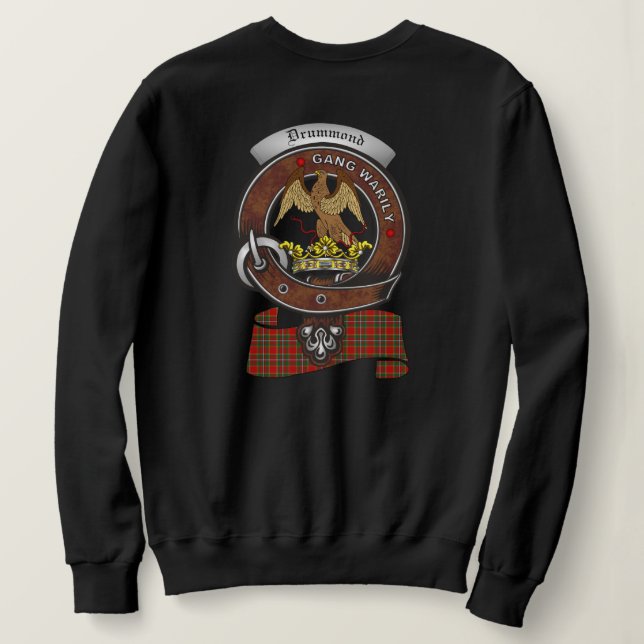 Sudadera Badge de Drummond para mujeres (Reverso del diseño)