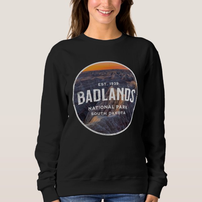 Sudadera Badlands National Park (Anverso)