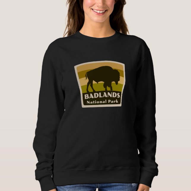 Sudadera Badlands National Park South Dakota South Dakota B (Anverso)