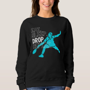 Sudadera Badminton Eat Sleep Drop Repetir